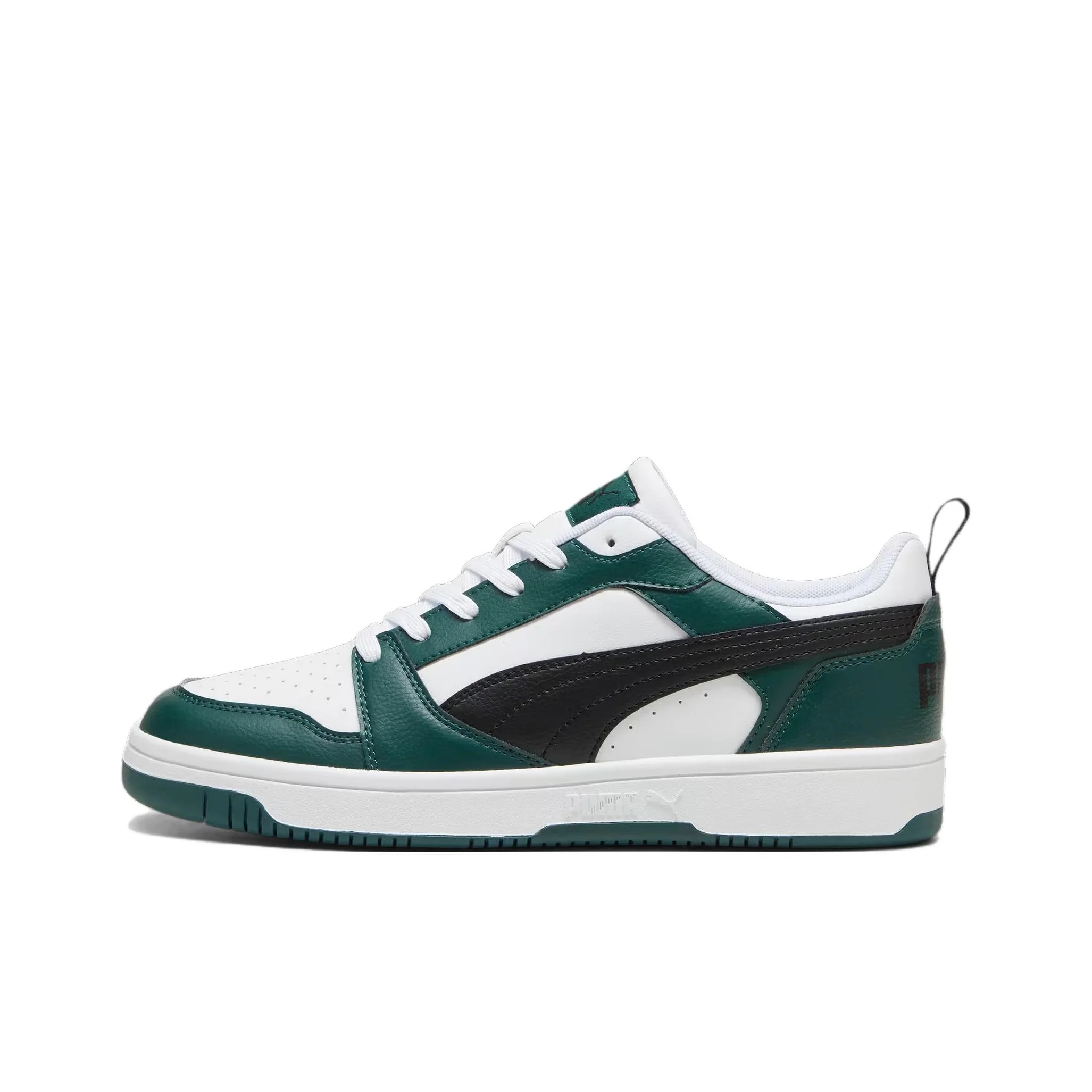 PUMA Rebound V6 Low top Skateboard Shoes Unisex Green 392328-34