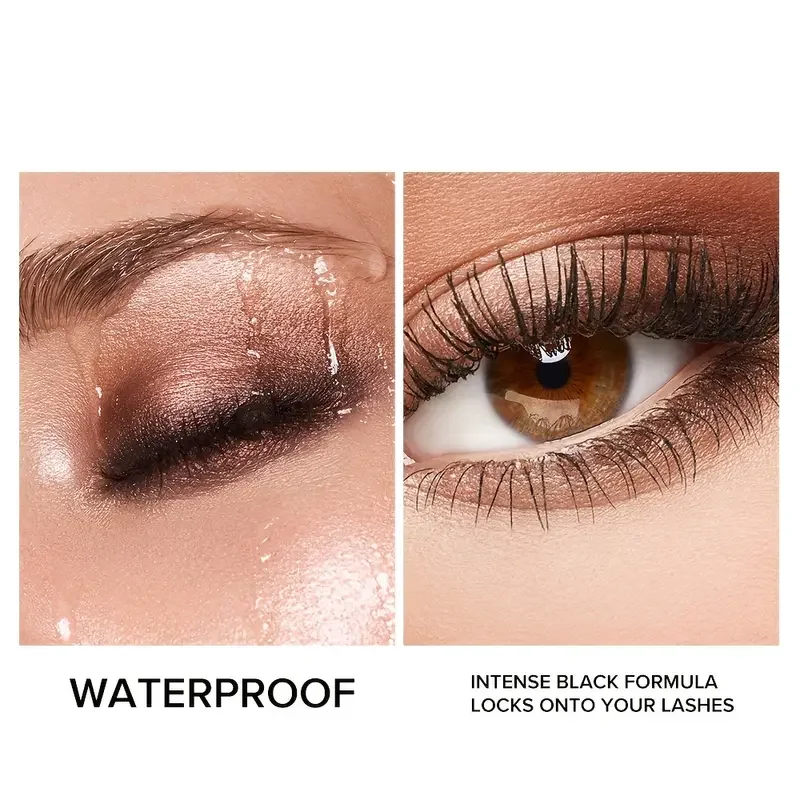 Eyelashes Lengthening 4D Mascara - Lengthening, Thickening, Waterproof, Sweat-Resistant, Silky Lash,Non-Smudging, Easy to Remove