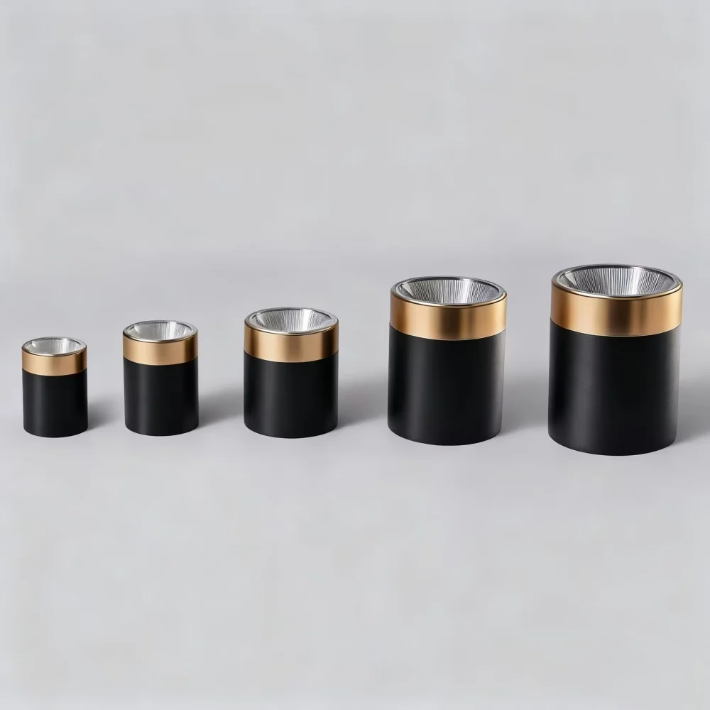 

Cylindrical luxury dimming LED spotlight tube light 7W 10W 12W 15W 18W living room kitchen bedroom foyer office ceiling light