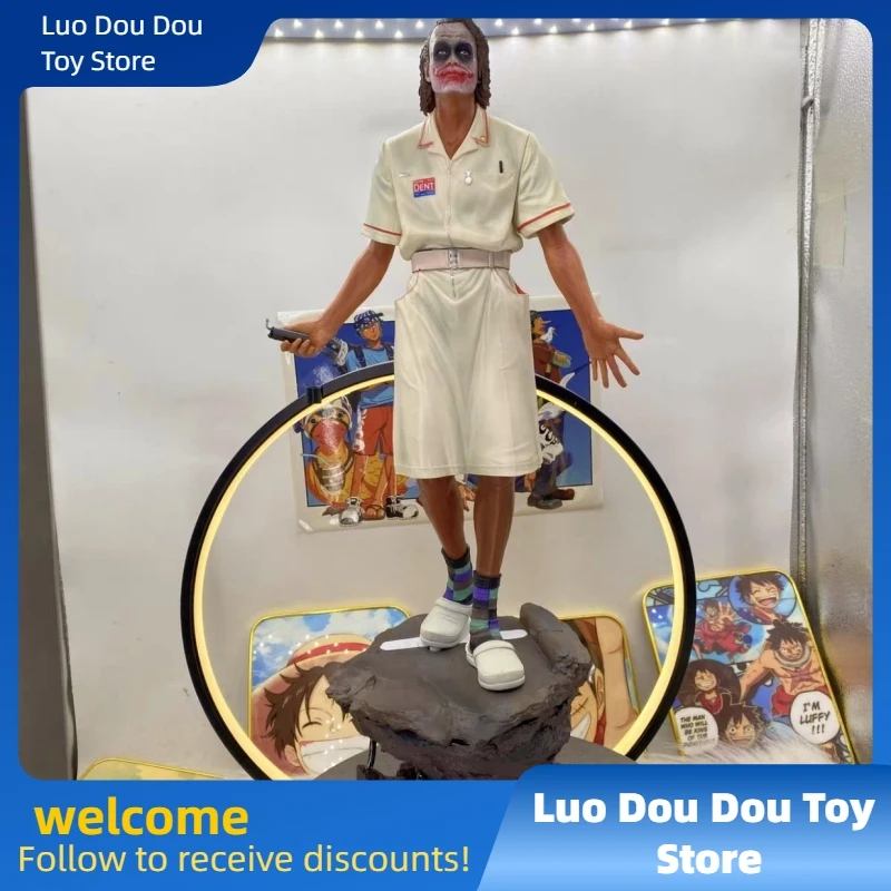 

54cm Heath Ledger Joker As Nurse The Dark Knight Of The Batman High Quality Action Figure Toys Model Doll Kid Birthday Gift Toys