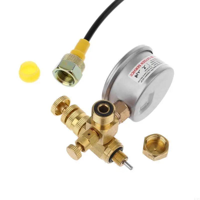 E1PC Nitrogen Gas Charging for Soosan Furukawa Hydraulic Breaker Hammer Pressure Gauge