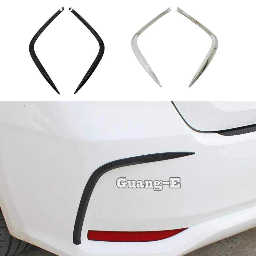

Car Styling Rear Fog Light Eyebrow Cover For Toyota Corolla Altis 2019 2020 2021 2022 Trim Stick Frame Stick 2PCs