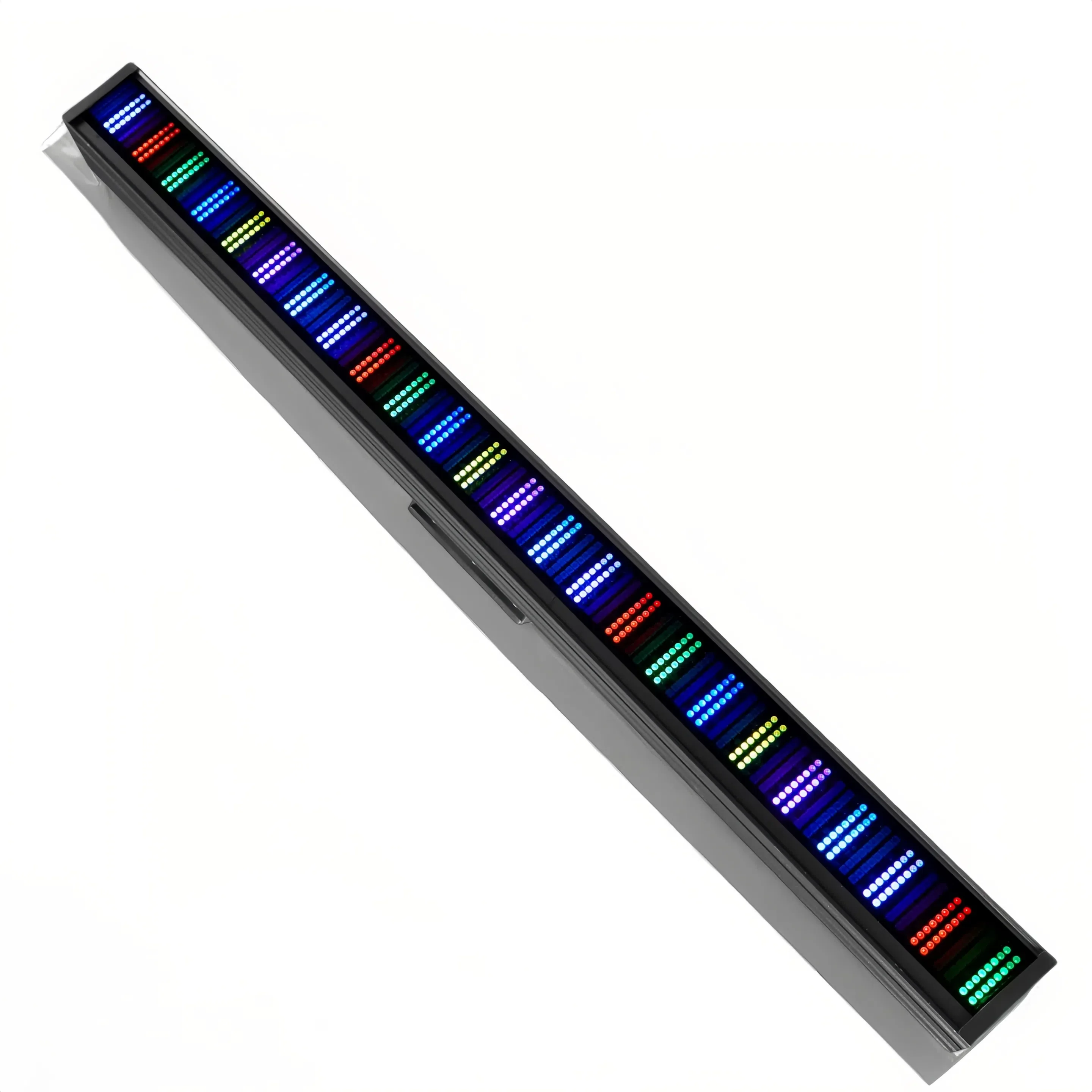 200W LED RGB 3in1 DJ Wash Bar Strobe Light DMX Super Bright Stage Lighting Effects 192 Partition Bar Strobe for Party KTV Club