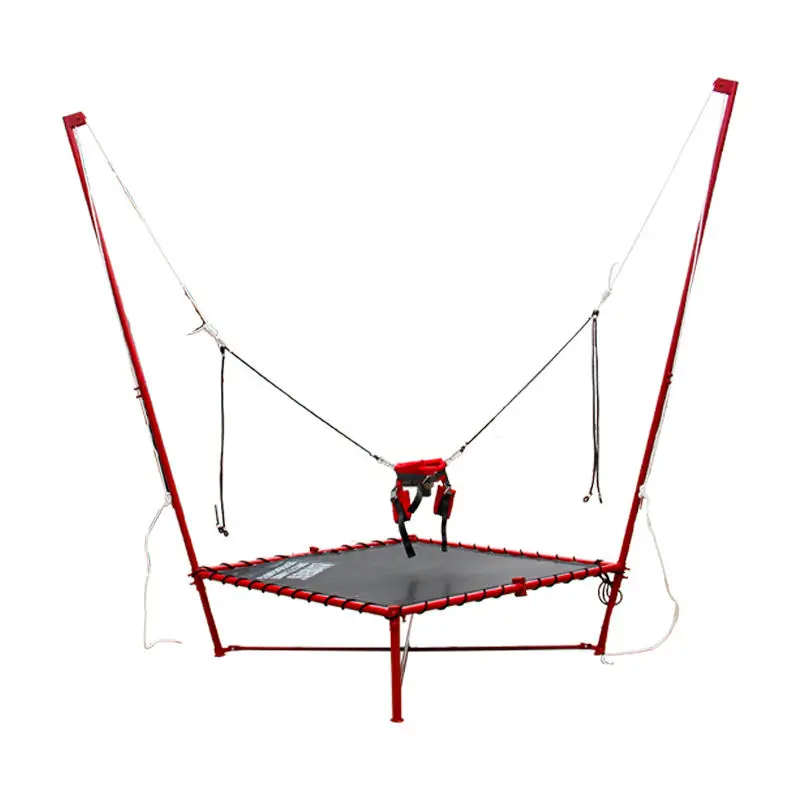 High Quality Single Children's Bungee Bed Spring PVC Material Durable Eco-Friendly for Outdoor Park Entertainment Factory Direct