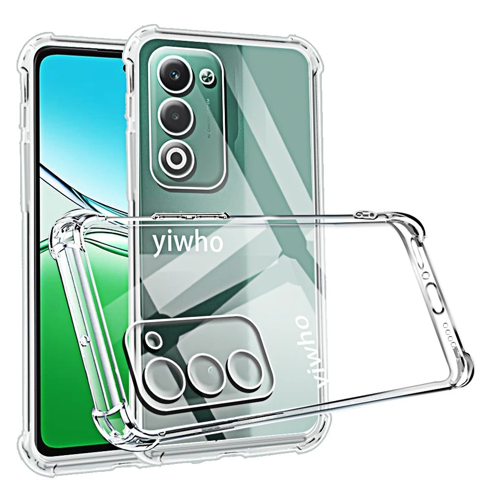 Transparent Phone Case for Oppo A5 A5X 4G 5G Clear Soft TPU Back Cover Shell for Oppo A5 Protector Lens A5 Pro A3 A3X A 5 3 Pro