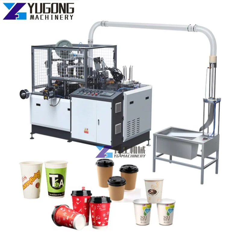 

Fully Automatic High Speed Disposable Paper Coffee Cup Forming Machine for Making Paper Cups making machine Production Line