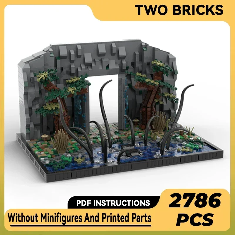 Popular Rings Movies Model Moc Building Bricks Moriaer Gate Technology Modular Blocks Gifts Christmas Toys DIY Sets Assembly