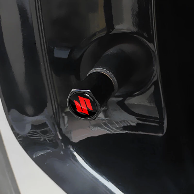 4 шт. колпачки для штока клапана автомобиля, водонепроницаемые автомобильные товары для Suzuki Swift Sport Jimny Grand Vitara Alto SX4 Samurai Across