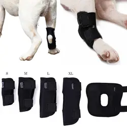 Pet Knee Pads Dog Support Brace for Leg Hock Joint Wrap Breathable Injury Recovery Dog Arthritis Protector Protects Bandage Pain