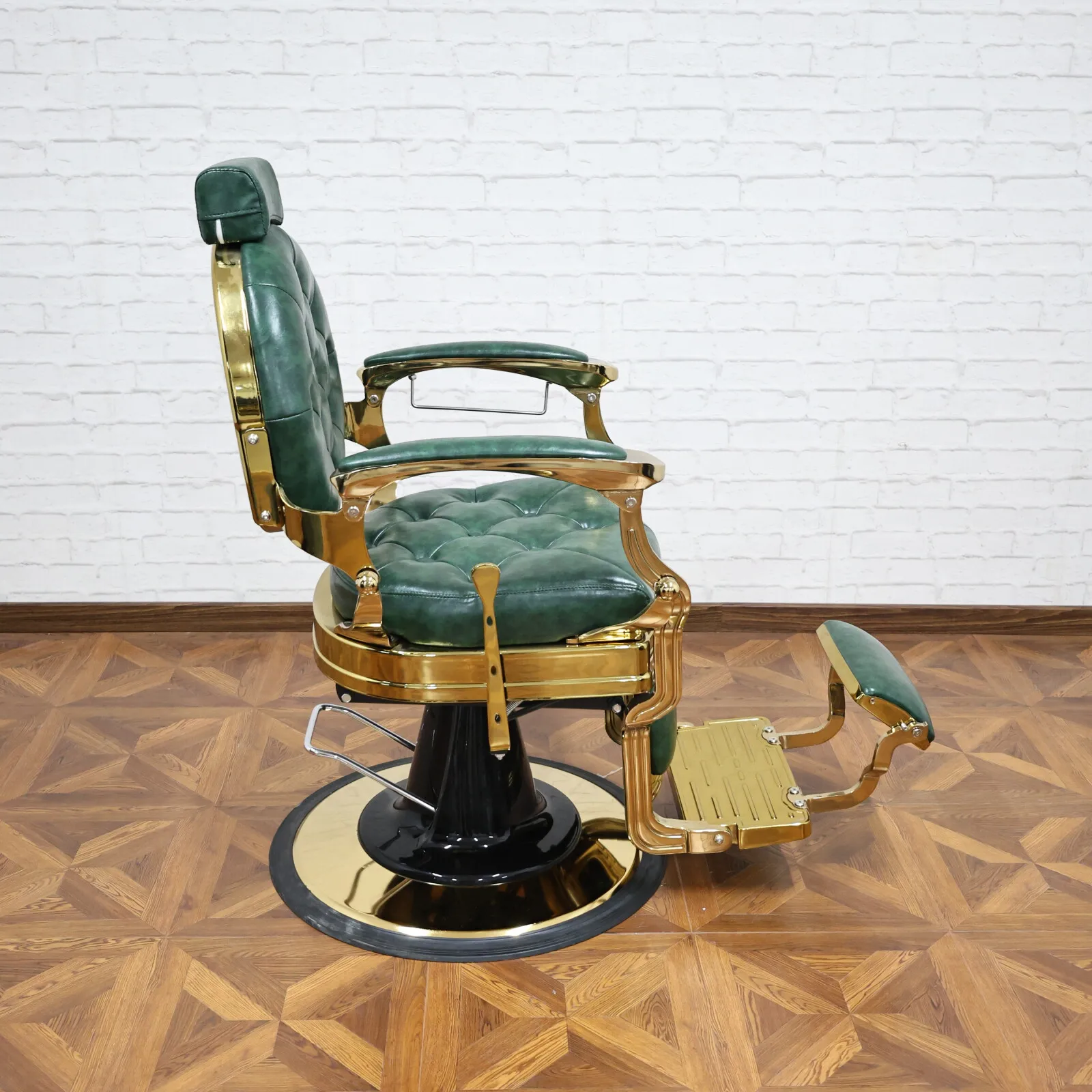 360 ° Drehbarer, liegender und hydraulischer Lift – Premium-Arbeitsmöbel für professionelle Schönheitssalons und Haarschneidestudios – Detail 6