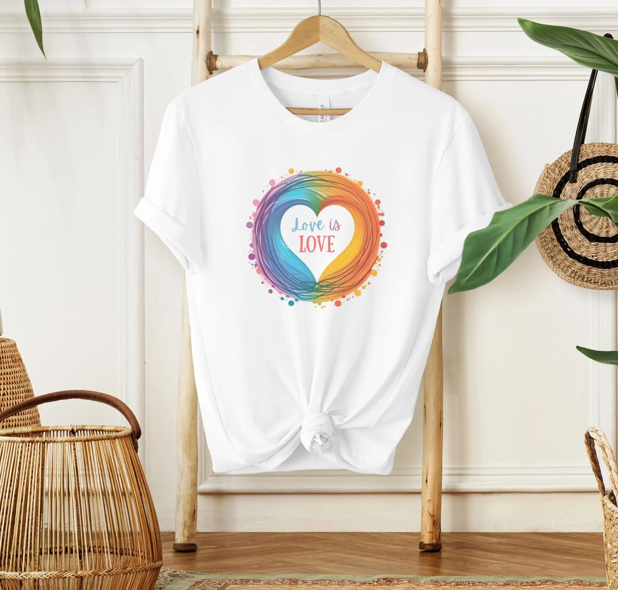 Love Is T Shirt Kindness Lgbtq Support Pride Celebrate Diversity And Inclusion Equality Heart