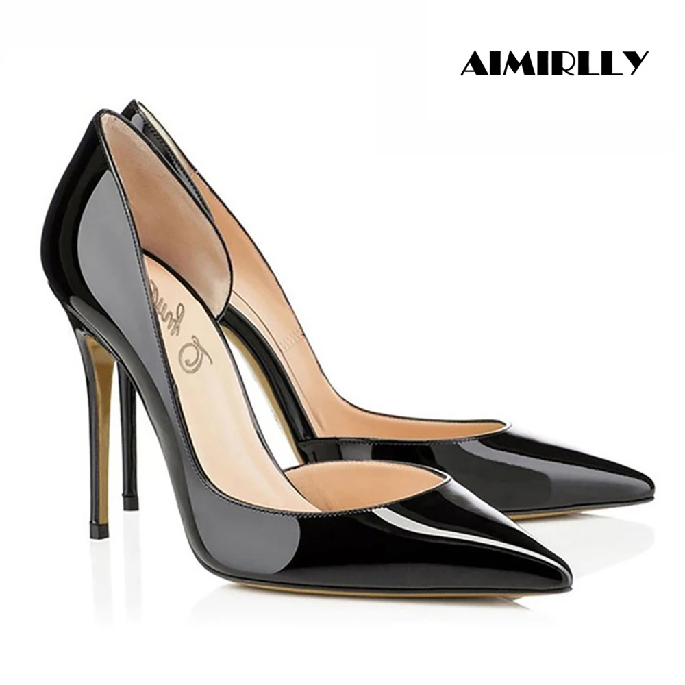 Women's Shoes Luxury Pointed Toe High Heels Pumps Fashion Ladies Female Wedding Party Dress Stilettos Support Customized Slip On