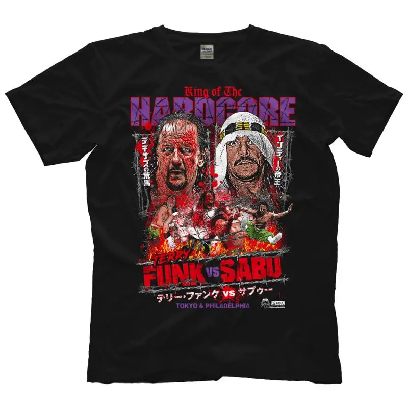 Sabu Terry Funk Vs King Of The Hardcore T Shirt