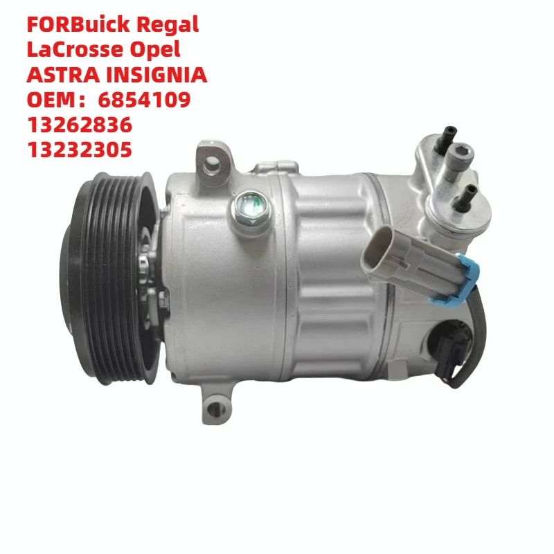 

Reliable Quality FORBuick Regal LaCrosse Opel ASTRA INSIGNIA OEM6854109 13262836 13232305 12V Car Air Conditioner Compressor