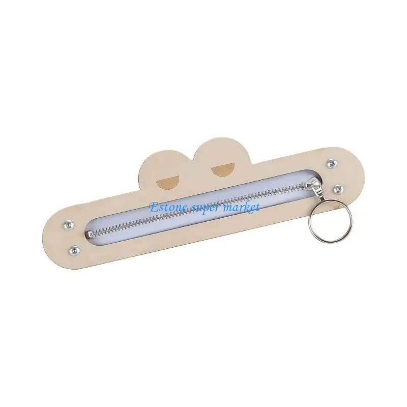 090B Children Game Zip Activity Boards for Children Motor Skills