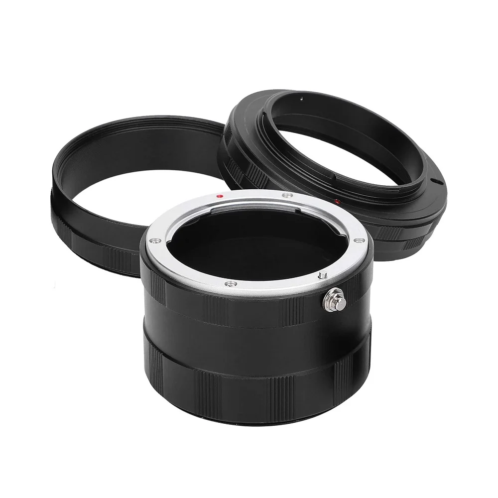 Mcoplus Metal Manual Macro Extension Tube Adapter Ring for Olympus OM Mount E620 E610 E520 E510 E500 E450 E420 E410 E5 E7 Camera