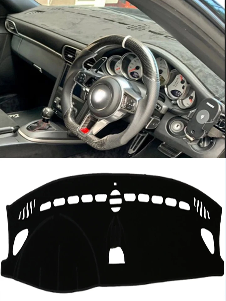 ポルシェ 911 991 2012-2019 ダッシュマットダッシュボードカバー