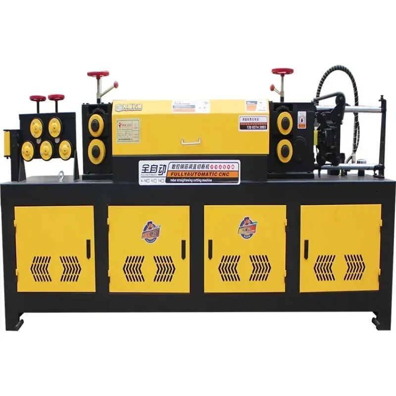 

2024 Performance Steel Bar Straightening and Cutting Machine for Round Steel Bar Rebar Building Electric Rebar Cutting Machine