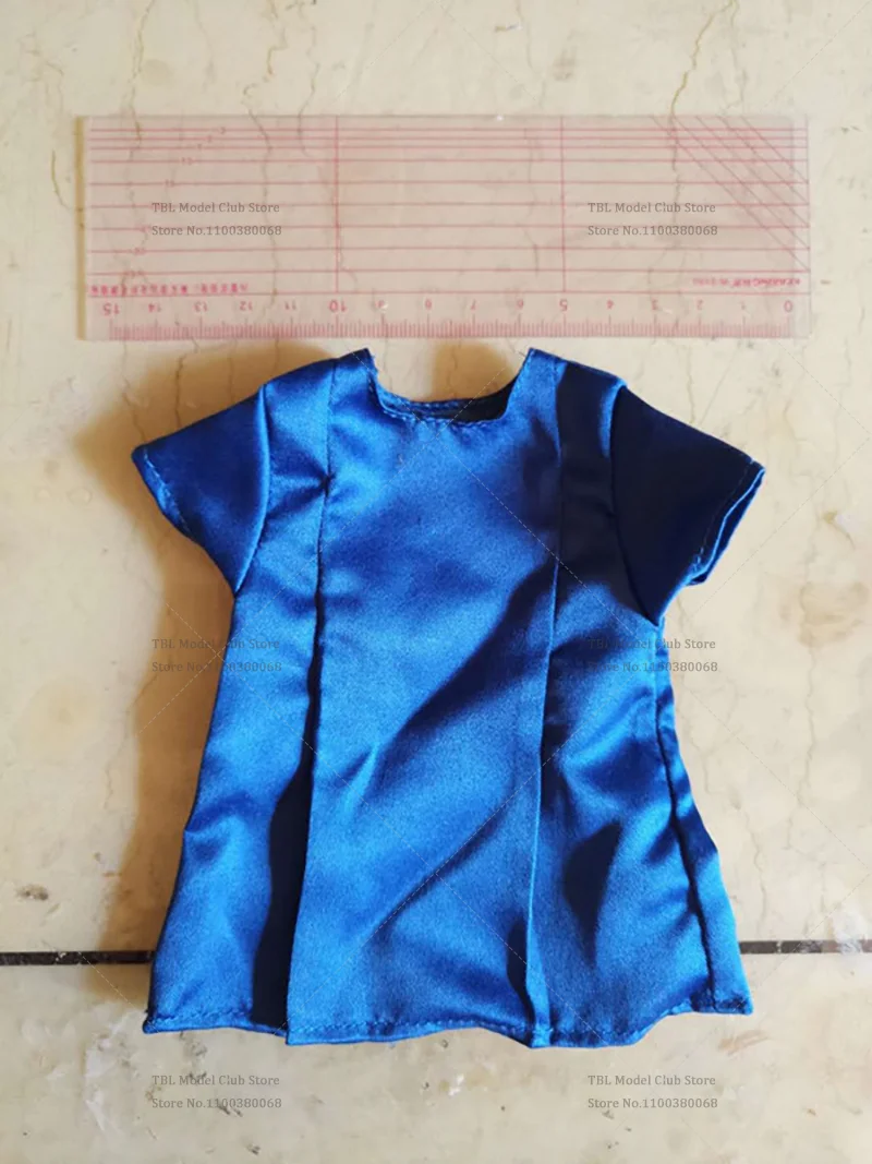 Odzież męska w skali 1/6, styl codzienny, dojazdy do pracy, styl osobisty, niebieska koszula i czarne spodnie, pasuje do 12-calowej figurki żołnierza.