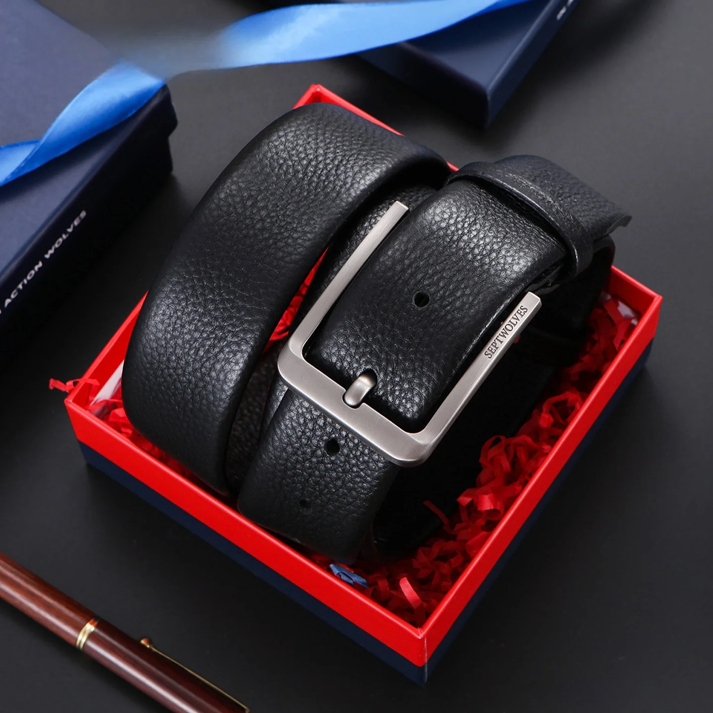 high-end-men's-belt-septwolves-genuine-top-layer-cowhide-leather-buckle-waist-belt-trendy-2026-new-style-alloy-buckle