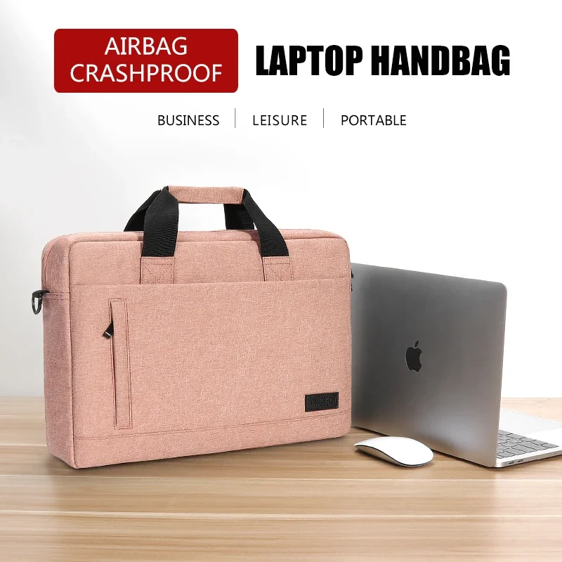 

Laptop bag Sleeve Case Shoulder handBag For Macbook Air Pro 13.3 M1 M2 14 15 15.6 17 inch Huawei Asus Dell Notebook Briefcases