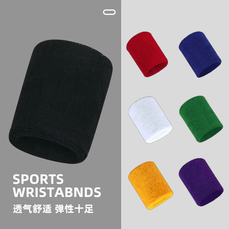 Cotton Athletic Headband Elastic Sweatband Protection Basketball Sport Adults Kids Fitness Sweat Hair Band Tennis Accessories