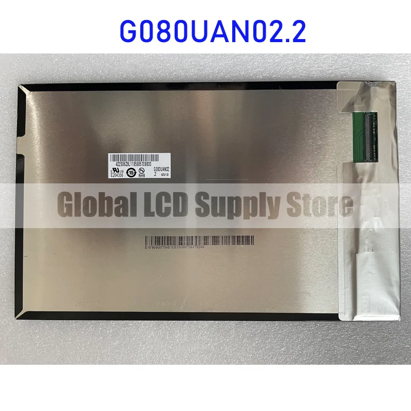 

G080UAN02.2 8.0 Inch LCD Display Screen Panel Original for Auo 40 Pins Connector Brand New Fast Shipping