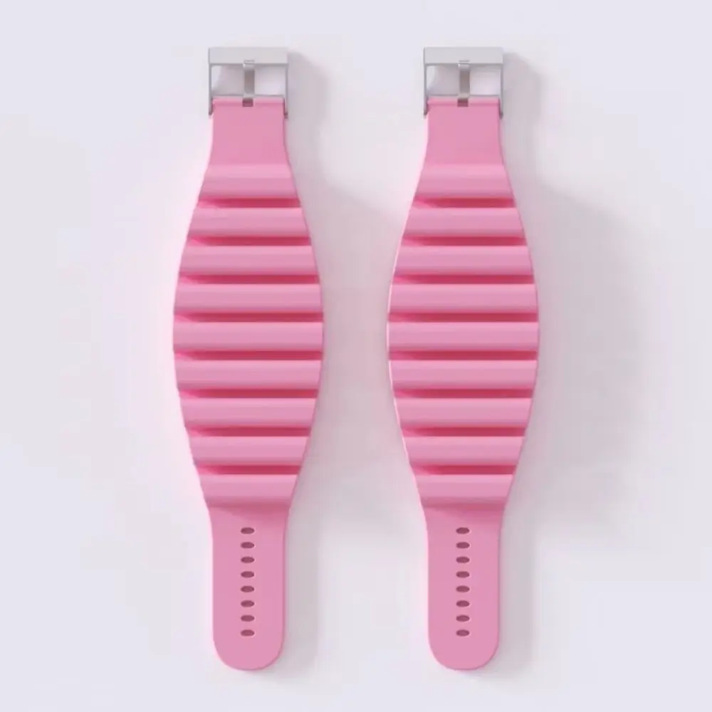 1 زوج 2 رطل المعصم الوزن سوار سيليكون اليوغا المرجح شريط للرسغ قابل للتعديل الجلد ودية الوزن الحاملة أجهزة لياقة بدنية