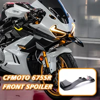 Fit CFMOTO 675SR Alerón delantero Alerón inferior labio inferior GP WING DOWNFORCE SPOILERS FRONTALES NAKED 675SR-R 2024 2025