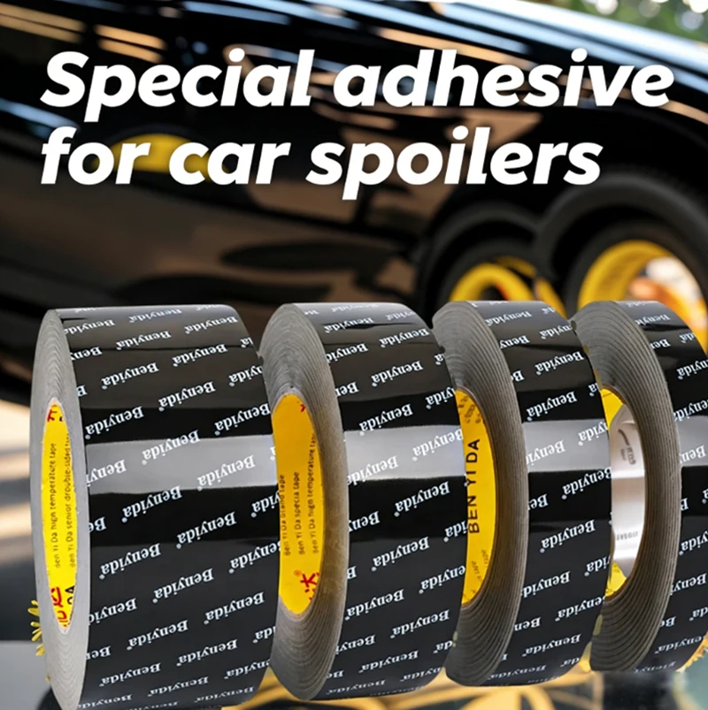 1 Roll Heavy Duty Automotive Double-Sided Tape Suitable for Strong Adhesion on Car Exterior, Taillights, Bumpers, and Logos