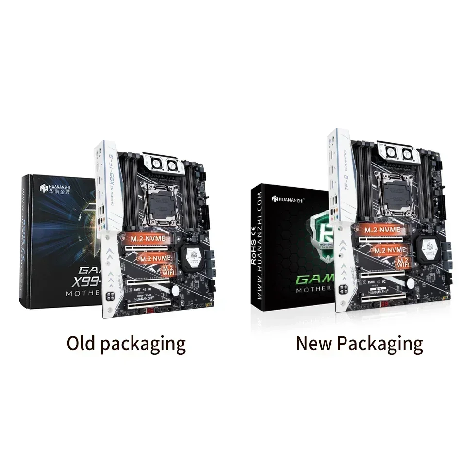 HUANANZHI X99 TF Q LGA 2011-3 XEON X99 Motherboard with Intel XEON E5 2696 v3 with 4*8G DDR3 RECC memory combo kit set