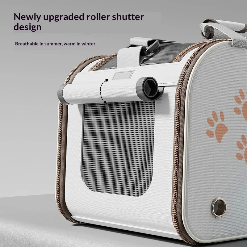 Mochila transportadora para gatos tipo cápsula espacial anti-estrés - imagen 3
