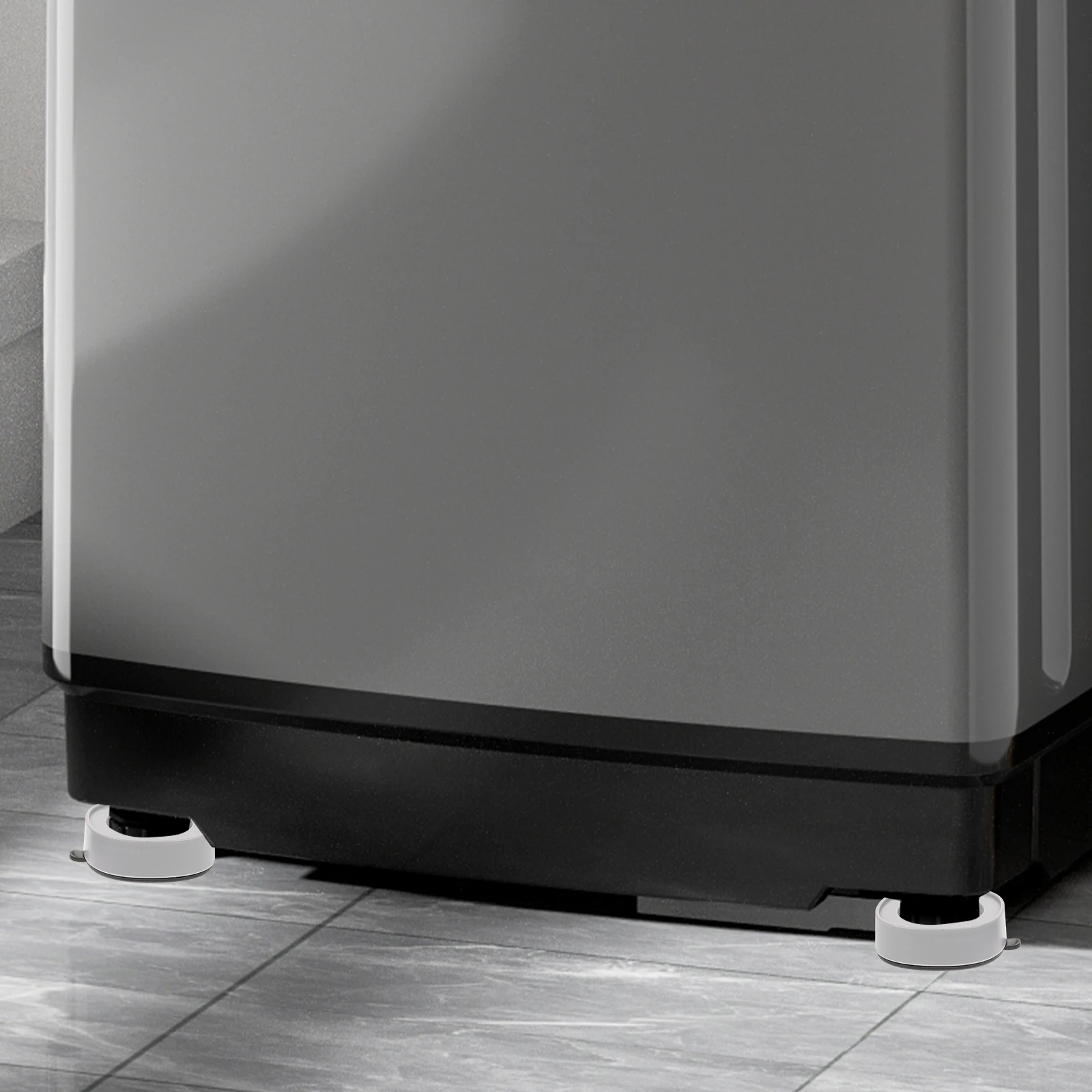 4 قطعة المضادة للانزلاق غسالة قدم منصات غسالة مجفف التسوية منصات امتصاص الصدمات الحد من الضوضاء قدم استقرار للثلاجة