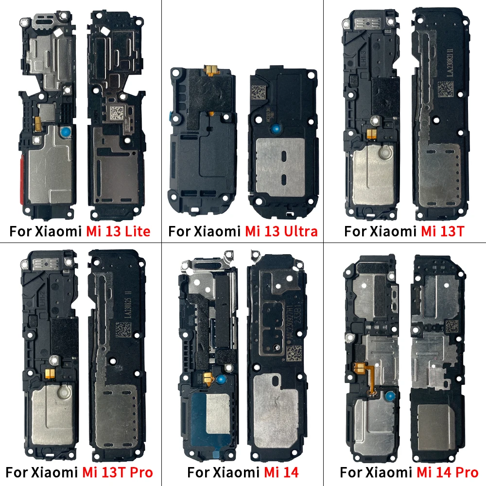 Altavoz inferior para Xiaomi Mi 13 Lite 12s Ultra Mi 13T 14 Pro 12 Lite, repuesto de altavoz, zumbador y timbre.