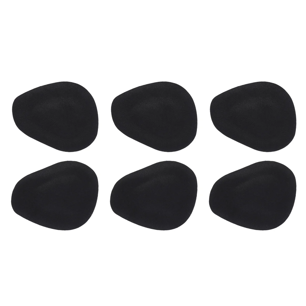 

3Pair Anti-Slip Forefoot Cushion Pads Thickened Gel Half Insoles Comfortable Pain Relief High Heel Shoe Inserts