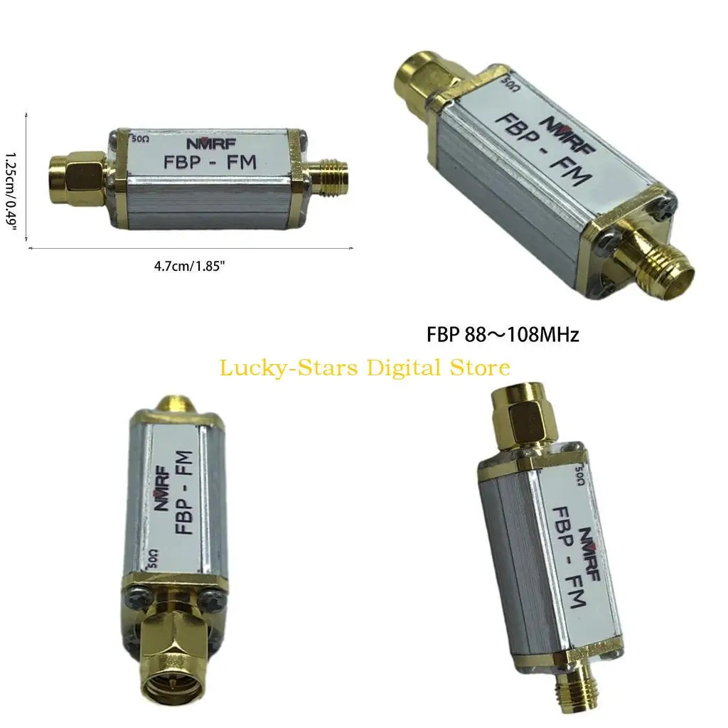 

T3EE FBP-FM BANDPASS FILTER SMALT SHAPCALE SPEAL Low-Pass 88-108MHZ SMA