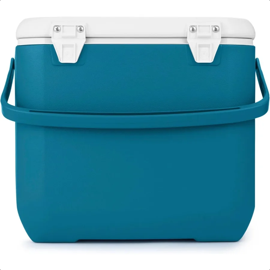 Chiller 30qt Insulated Portable Cooler with Ice Retention Large Carry Handle Made in USA Great for Camping Tailgating Parties S