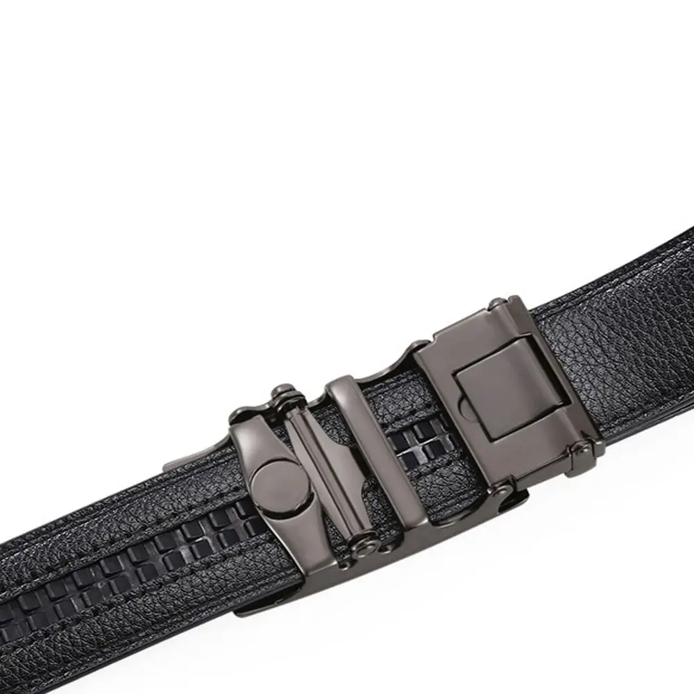 حزام عمل كاجوال على شكل نسر من جلد البولي يوريثان، حزام بإبزيم تلقائي عتيق، تصميم فاخر، حزام خصر للرجال