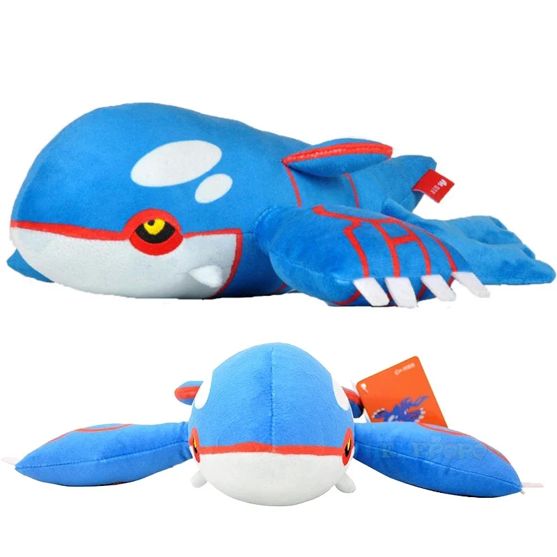 30cm oryginalny legendarny Pokemon pluszowy Kyogre miękkie lalki Anime rzuć poduszka wypchane zwierzę prezent urodzinowy dla dzieci