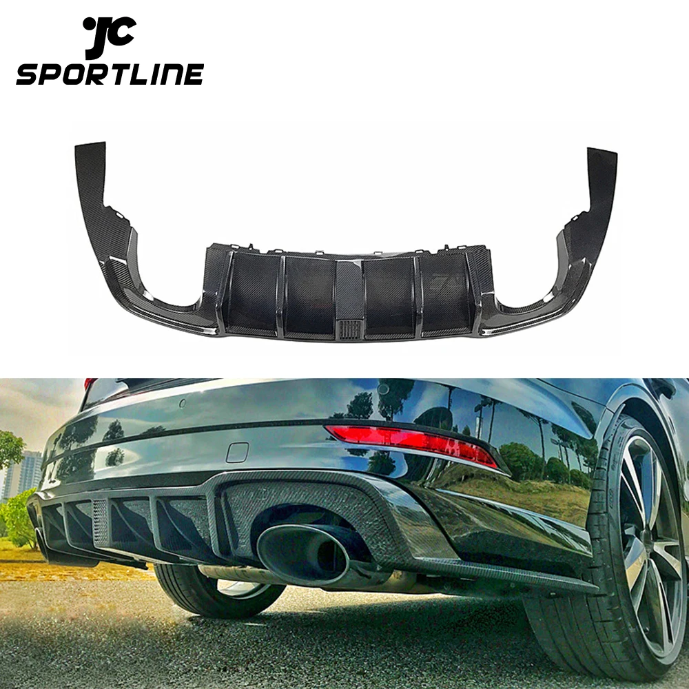 

Carbon Fiber Facelift RS3 Rear Diffuser Lip for RS3 8V Sedan 17-18