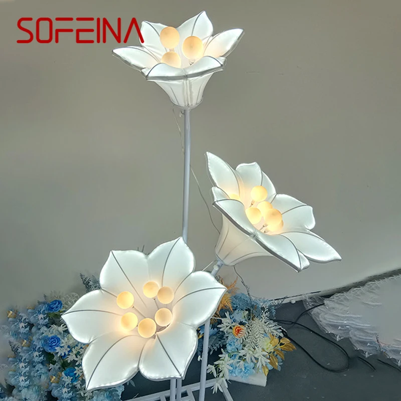 

SOFEINA Modern Morning Glory Wedding Lights Festive AtmosphereLED Light for Party Stage Road Lead Background Decoration