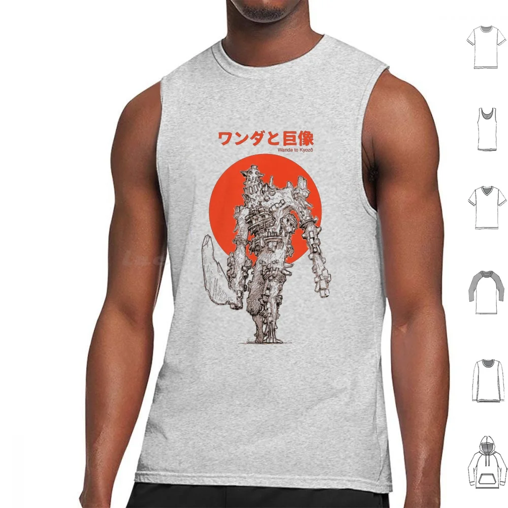 Wanda To Kyozo 03 Tank Tops Vest Sleeveless Shadow Of The Colossus Colossus Shadow Ico Game Wander Ps2 Gaming Video Game The