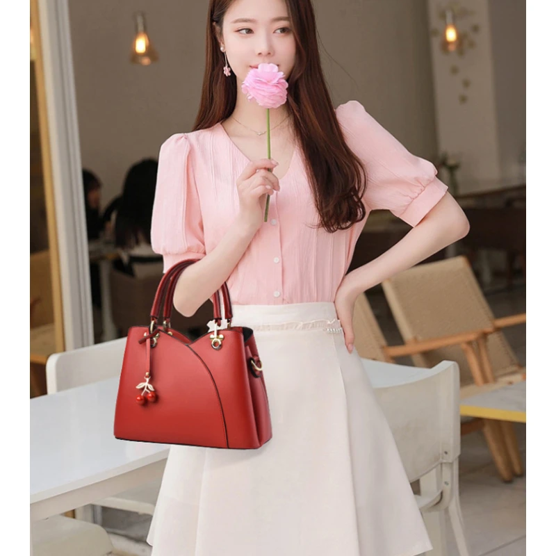 

Fashionable New Trend Women'S Handbag High-Quality Casual Shoulder Bag Large Capacity Classic Crossbody Bag Commuting Tote Bag