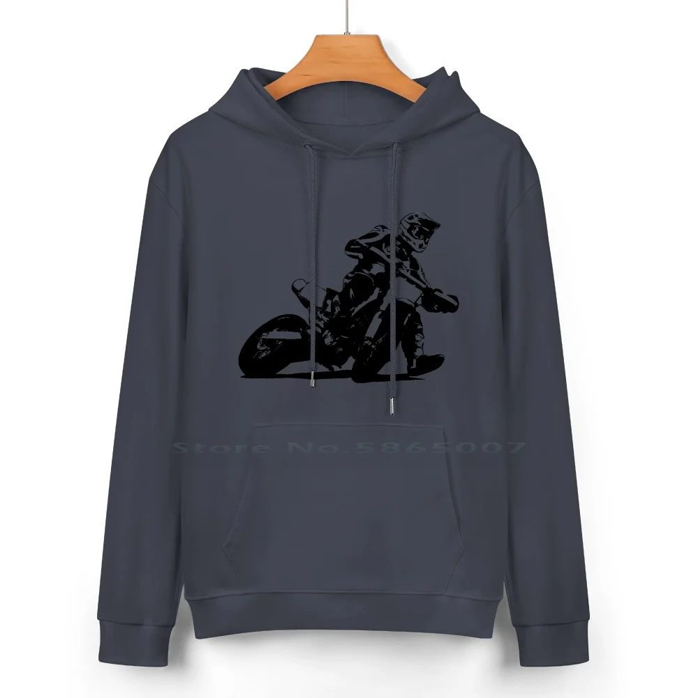 Supermoto Pure Cotton Hoodie Sweater 24 Colors Supermoto Supermotard Motocross Moto Cross Supercross Enduro Motorcyclist