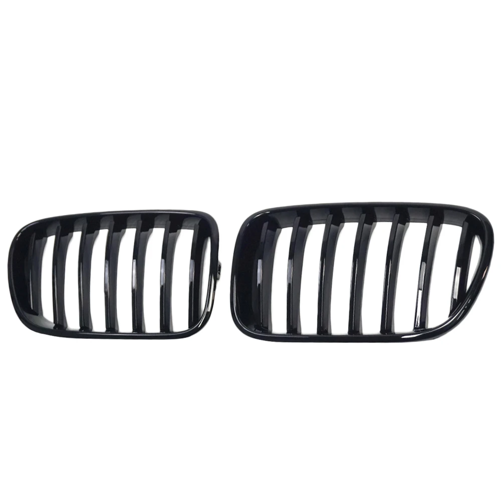 ABS Gloss Black Front Bumper Kidney Grille Racing Grill  For BMW X3 F25 2010 2011 2012 2013 Car Accessories 1 Line Replacement