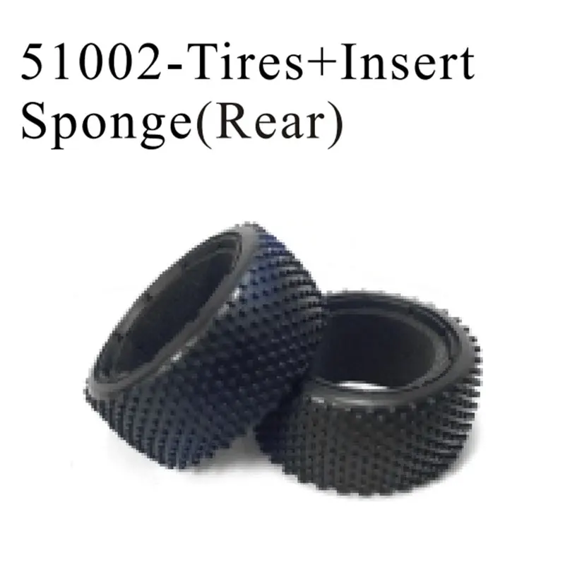 51002 Tires 2PCS 1/5th gas Monster truck car parts 94051