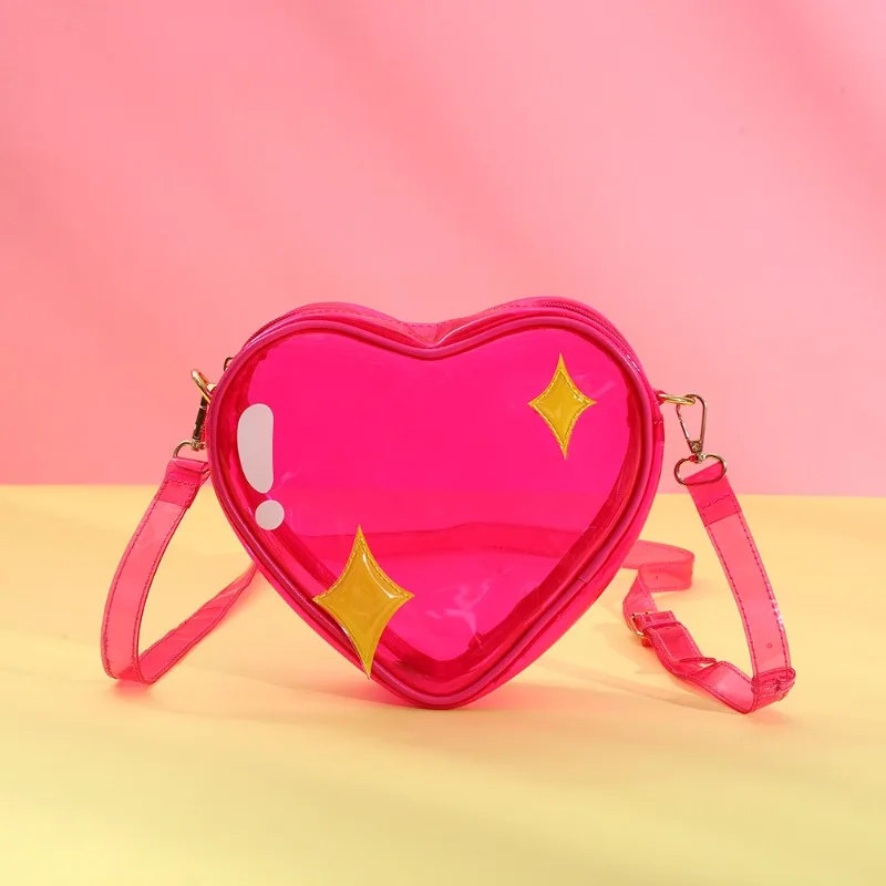 

Transparent PVC Jelly Bag Crossbody Bag for Women Shoulder Bags Fashionable Purse and Handbags Designer Bag Сумка Женская Sac
