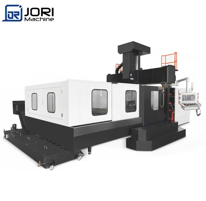 Cnc Full Closed-Loop Vertical Gantry Hining Center 65Heavy Duty Spindle BT50 4000Mm Milg Boring Cutting Portal Hine