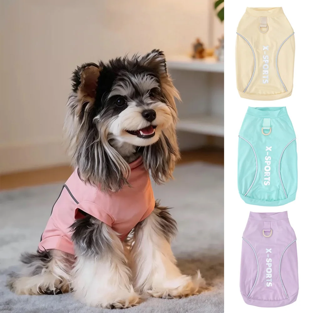 Chaleco refrigerante reflectante verano para perros pequeños Yorkshire - imagen 5