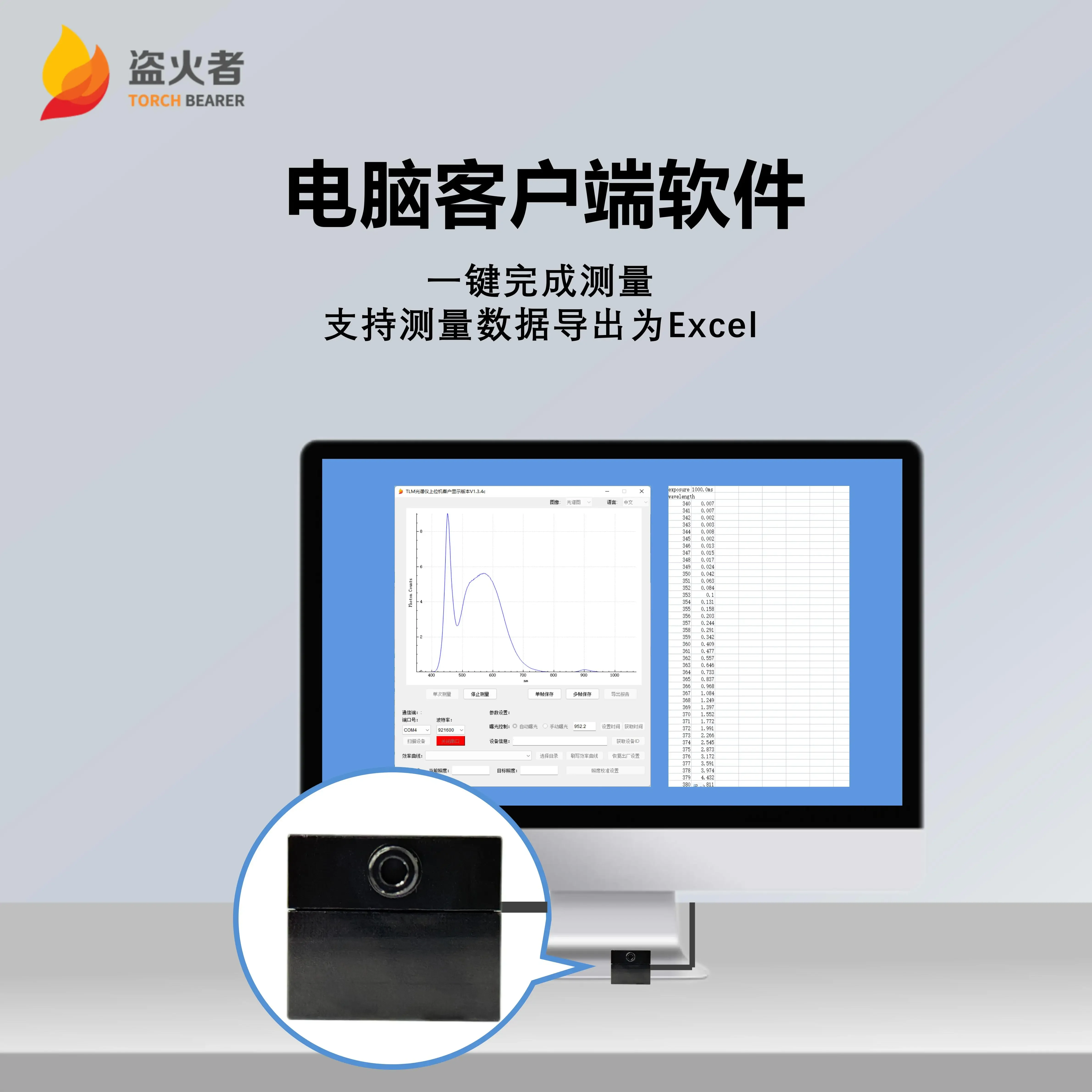 Miniature near-infrared ultraviolet fiber spectrometer NIR high resolution spectrophotometer